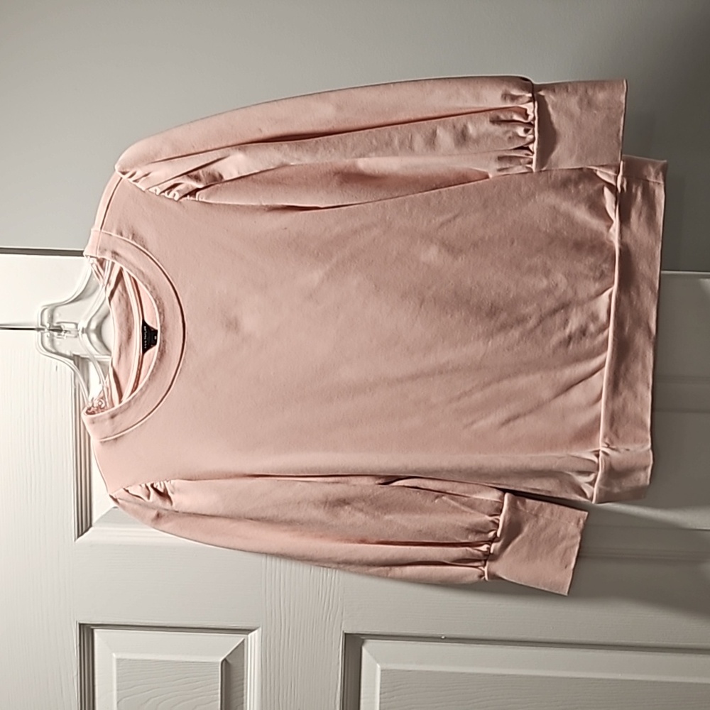 3/4 puff sleeve sweatshirt